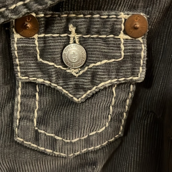 True Religion Corduroy Blazer Jacket XS - Picture 5 of 16